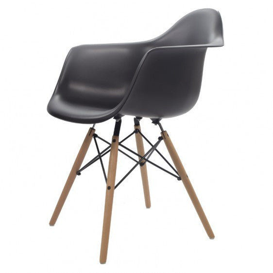 sneeuw Fabrikant Architectuur Eames Style Molded Plastic Dowel-Leg Dining Side Chair (DSW) – Crated  Furniture