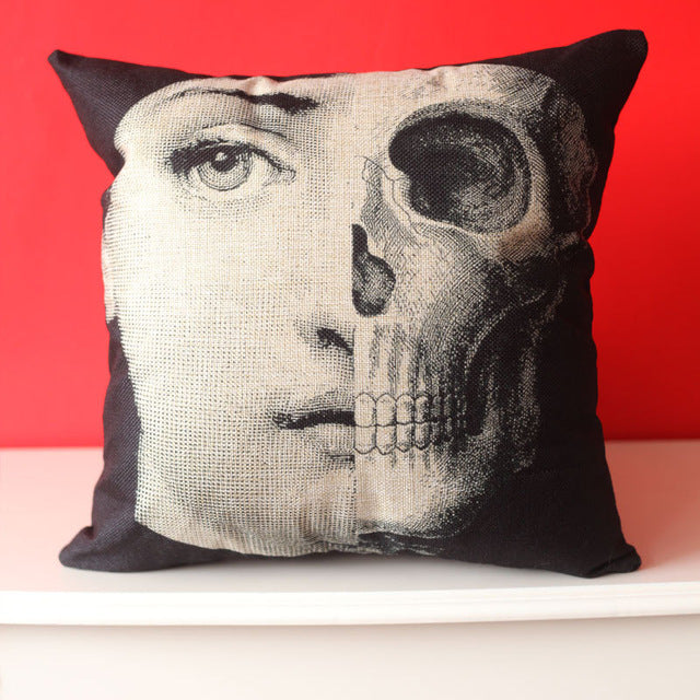 Fornasetti Throw Pillow Covers